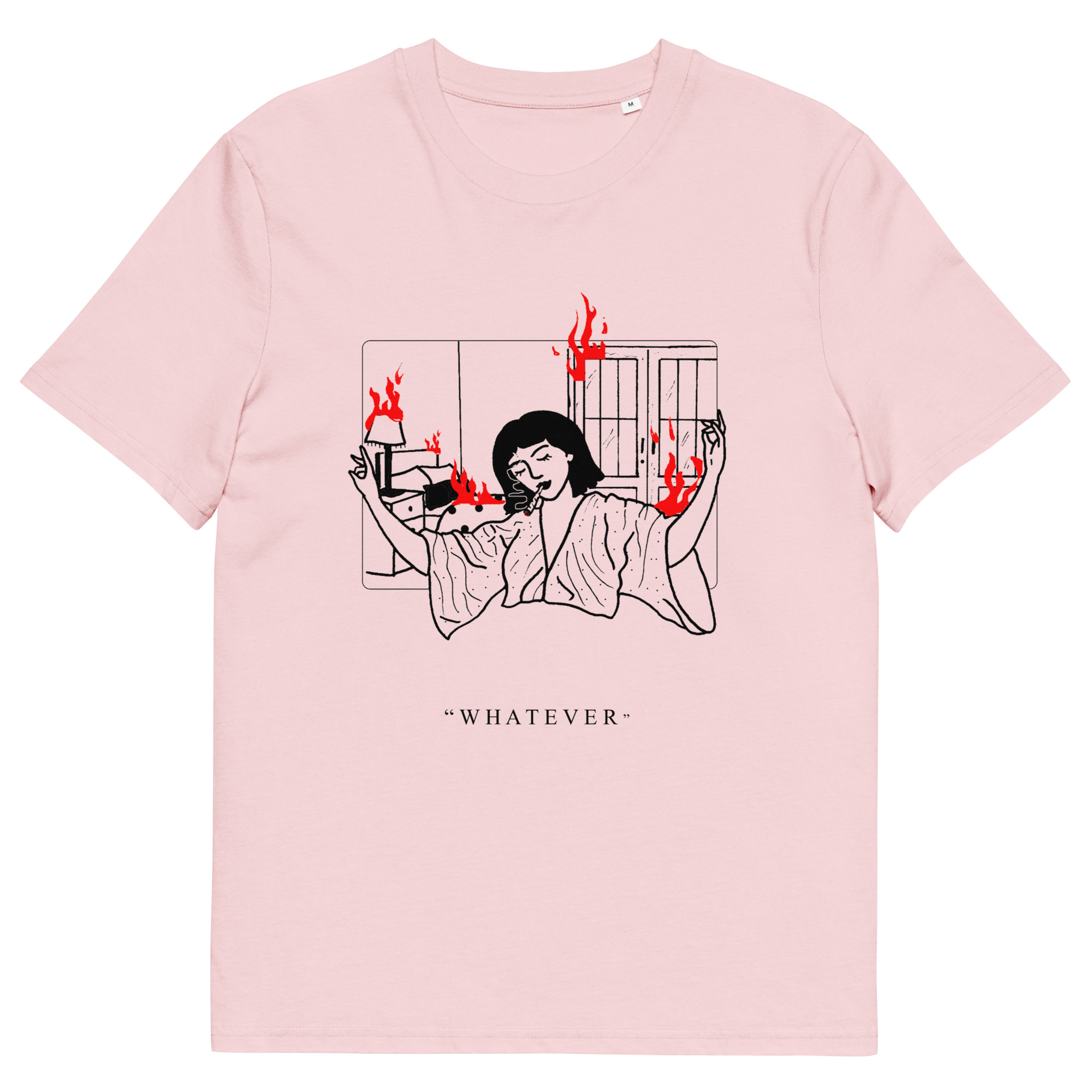 WHATEVER - Unisex organic cotton t-shirt - Image 2