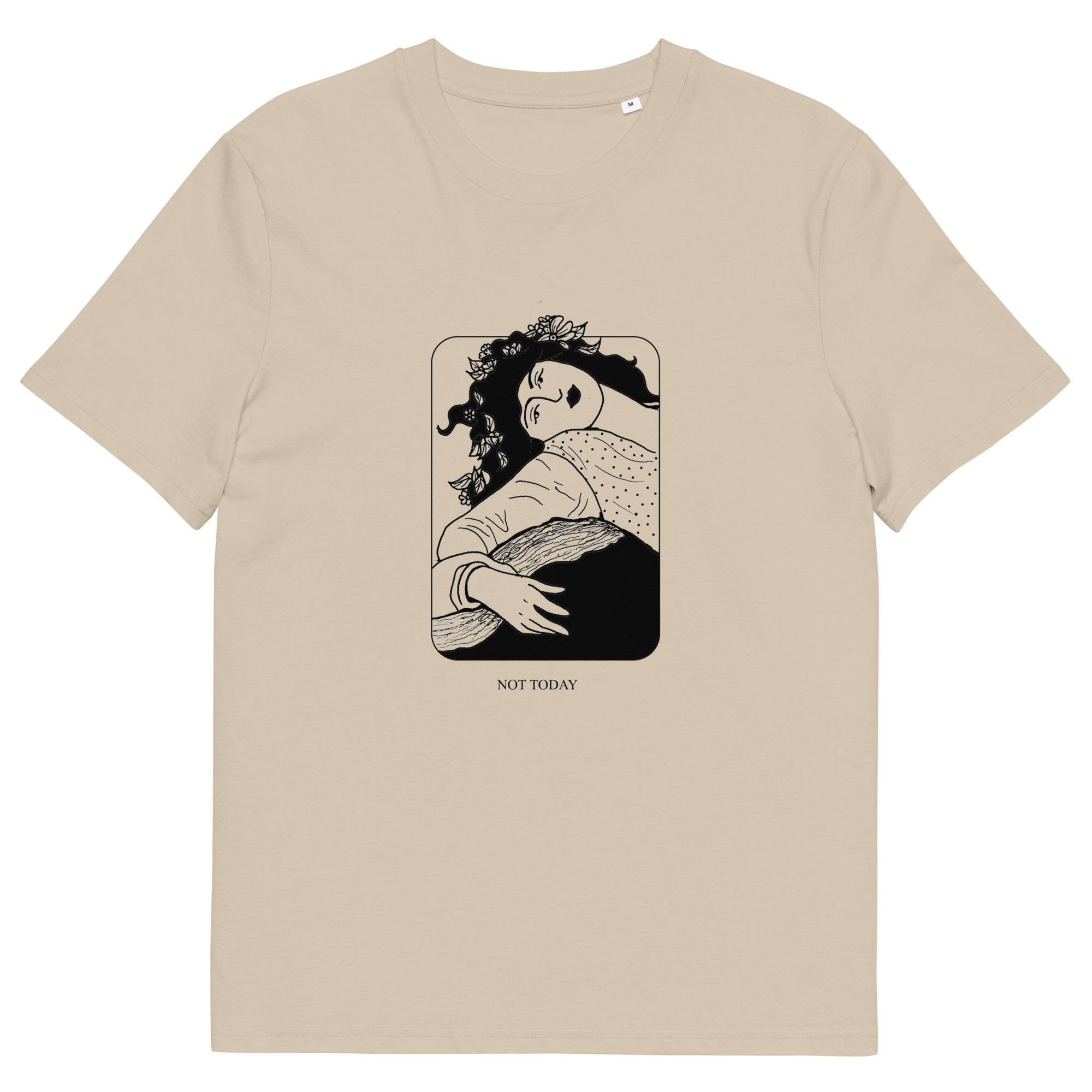 NOT TODAY - Unisex organic cotton t-shirt - Image 3