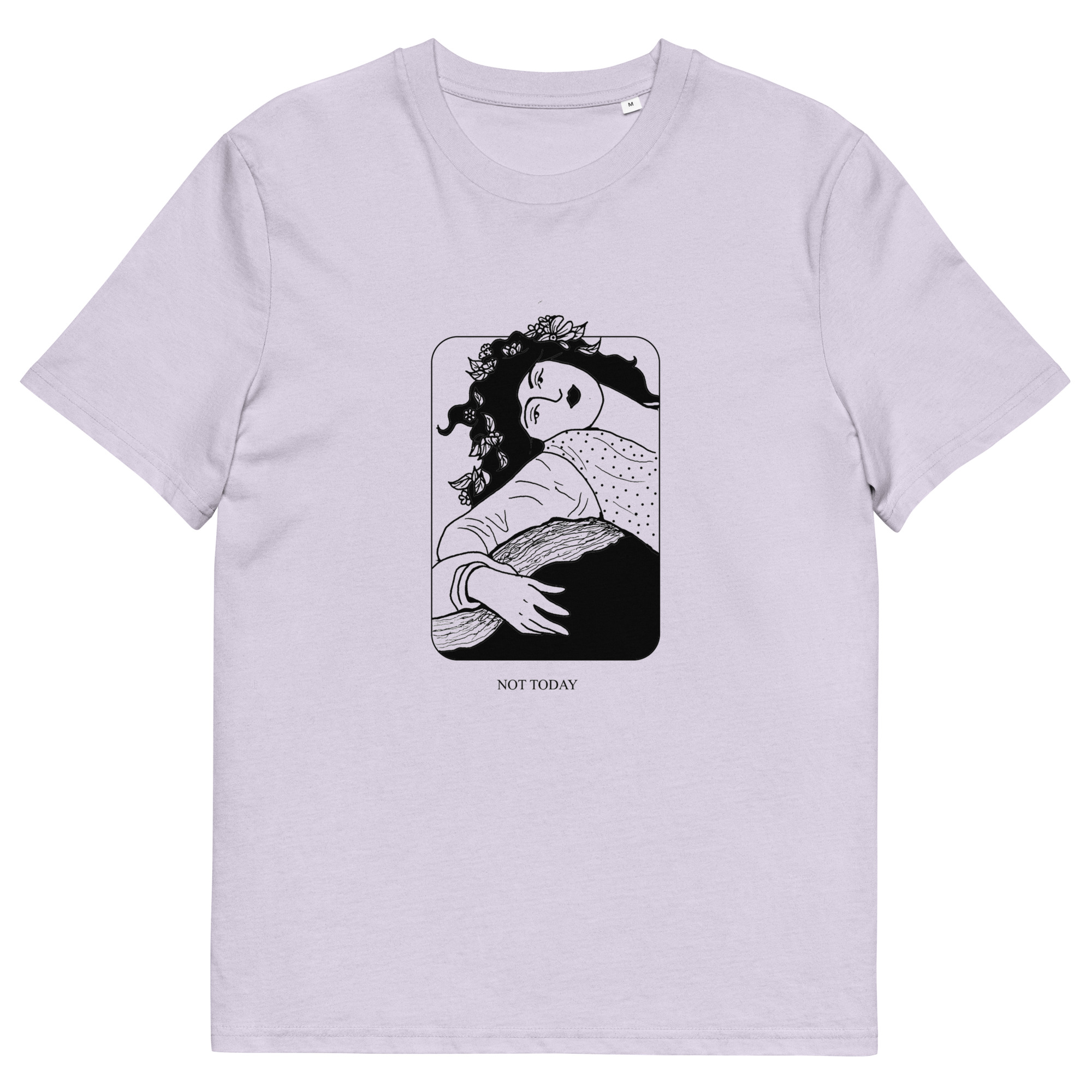 NOT TODAY - Unisex organic cotton t-shirt - Image 4