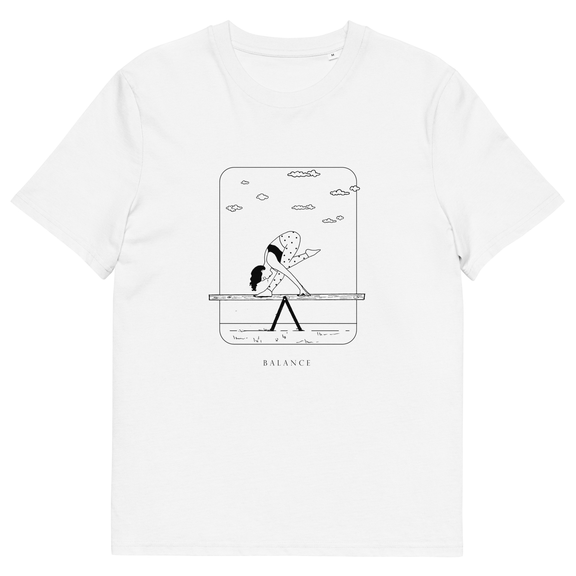 BALANCE - Unisex organic cotton t-shirt - Image 3