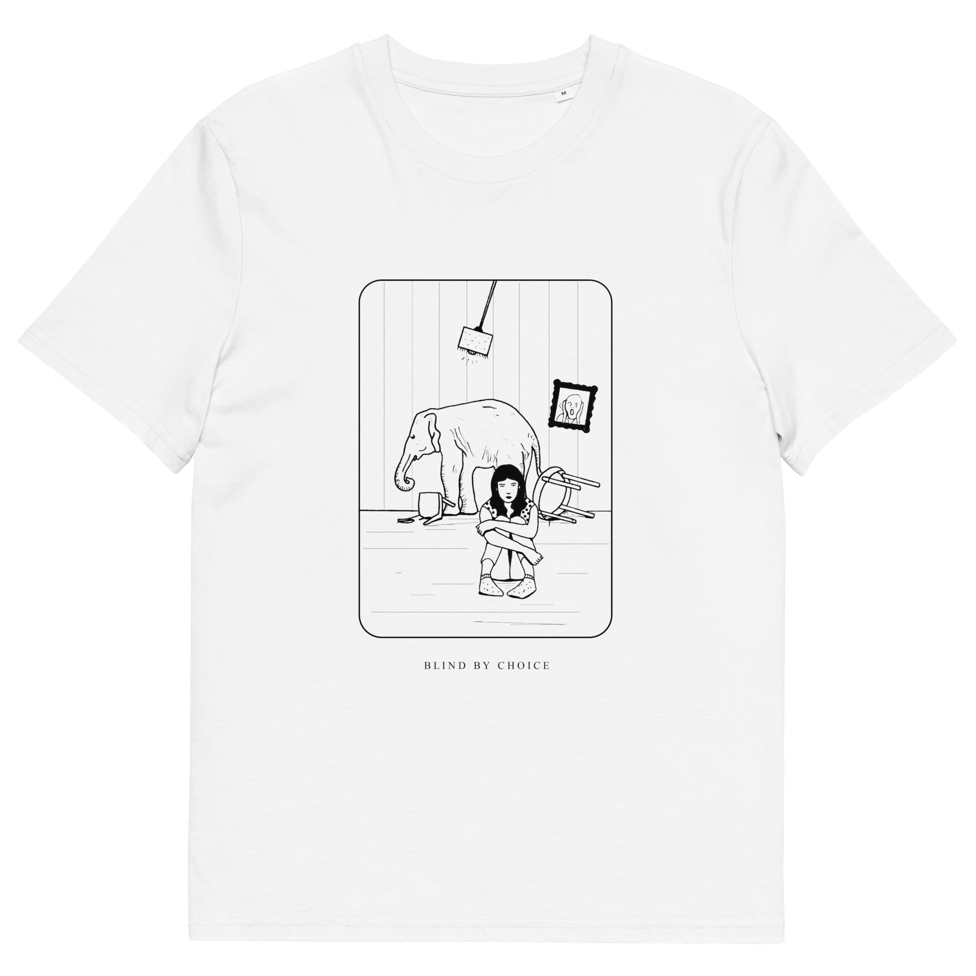 BLIND - Unisex organic cotton t-shirt - Image 3
