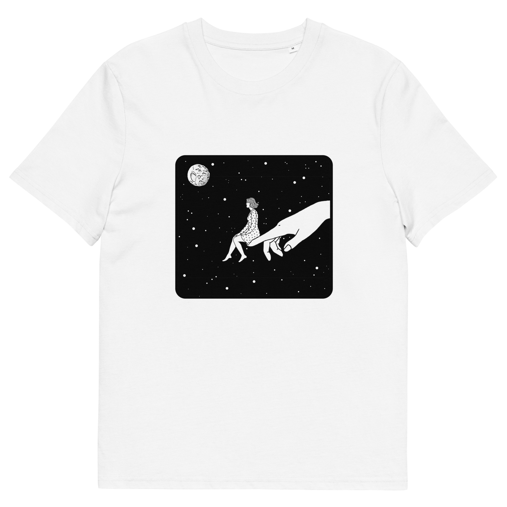 STARDUST - Unisex organic cotton t-shirt - Image 4