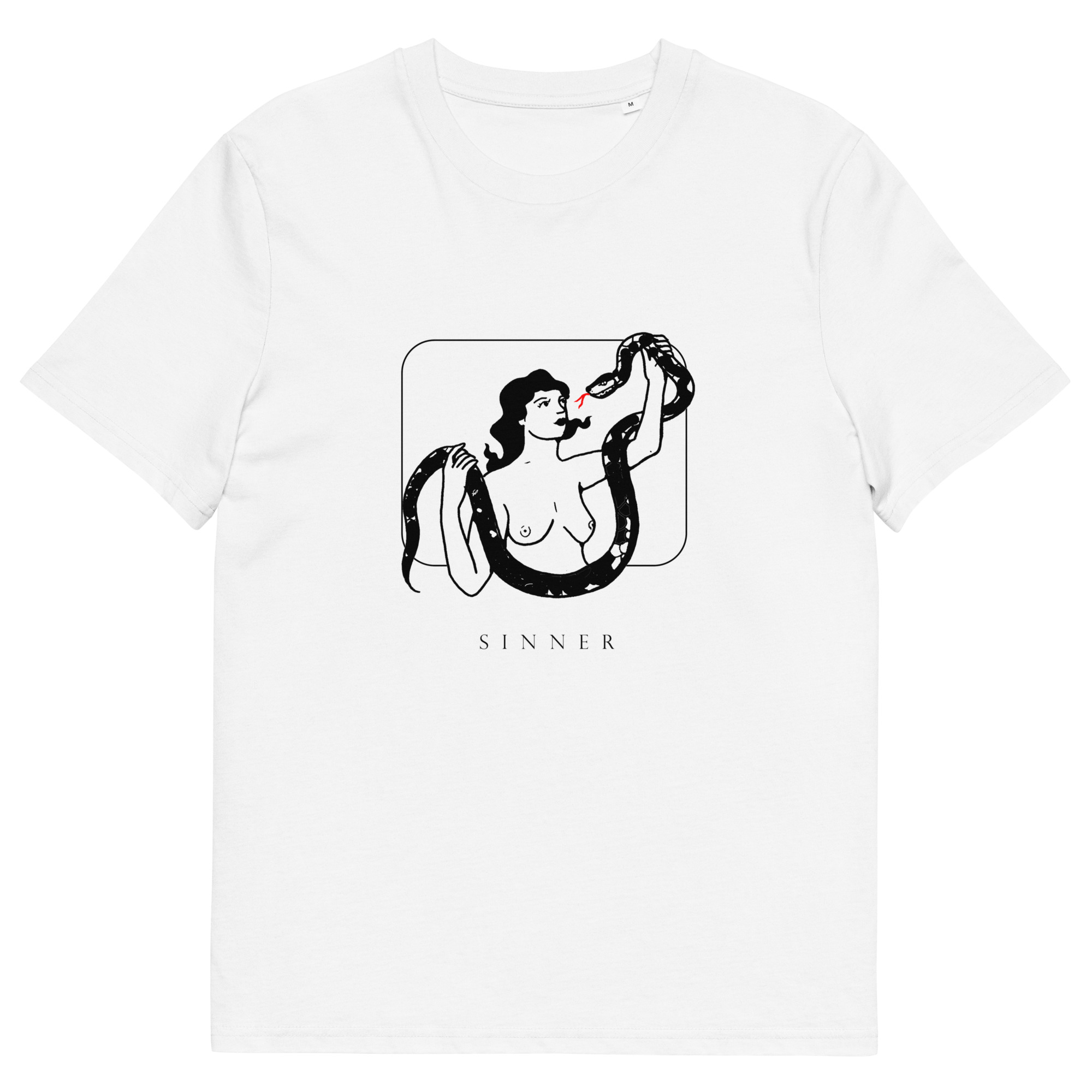 SINNER - Unisex organic cotton t-shirt - Image 2