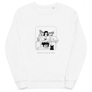 HEAVEN - Unisex organic sweatshirt